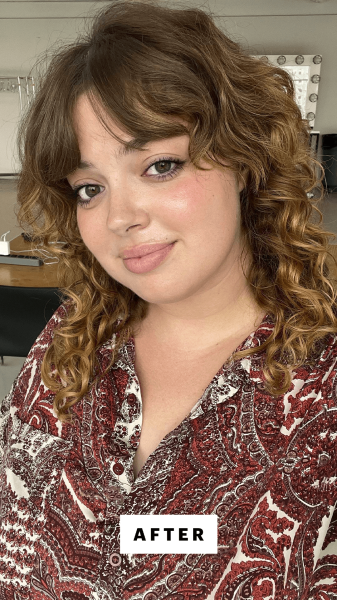 Hoffmann before applying the Hours FullTime Plumping Mousse